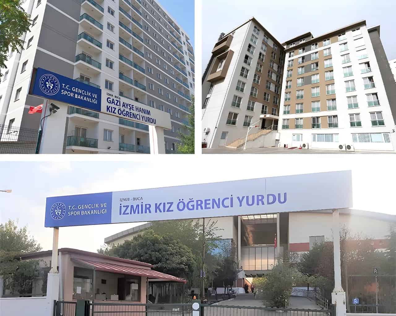 Dokuz Eylül Üniversitesi Tınaztepe Kampüsü Buca’ya Yakın KYK Yurtları