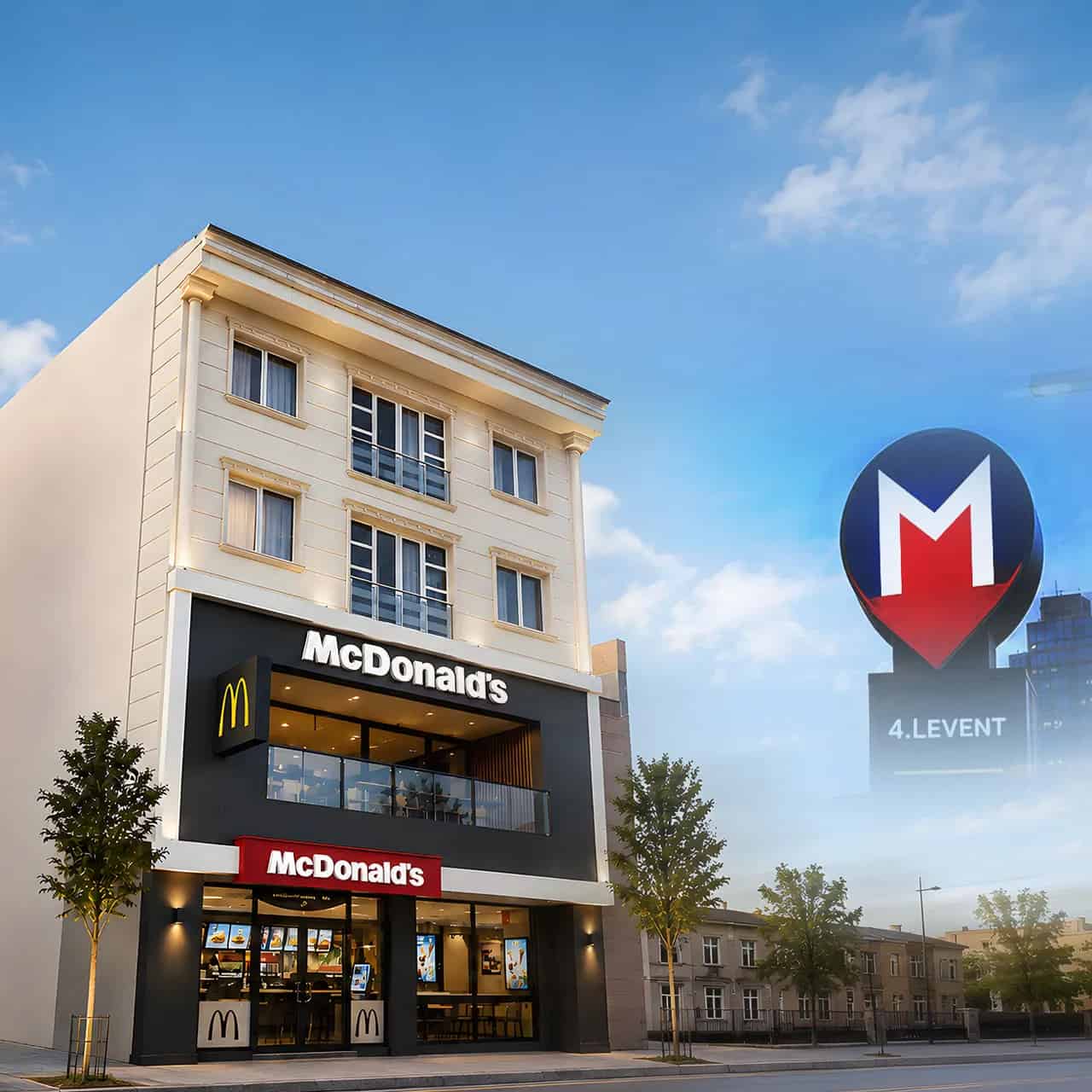 Academia 4 Levent Kız Öğrenci Apartı görsel 1