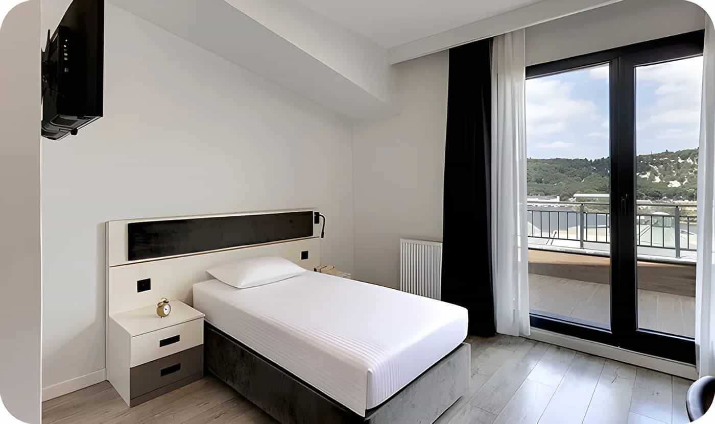 DormHouse Haliç Erkek Öğrenci Yurdu 1 Kişilik Oda
