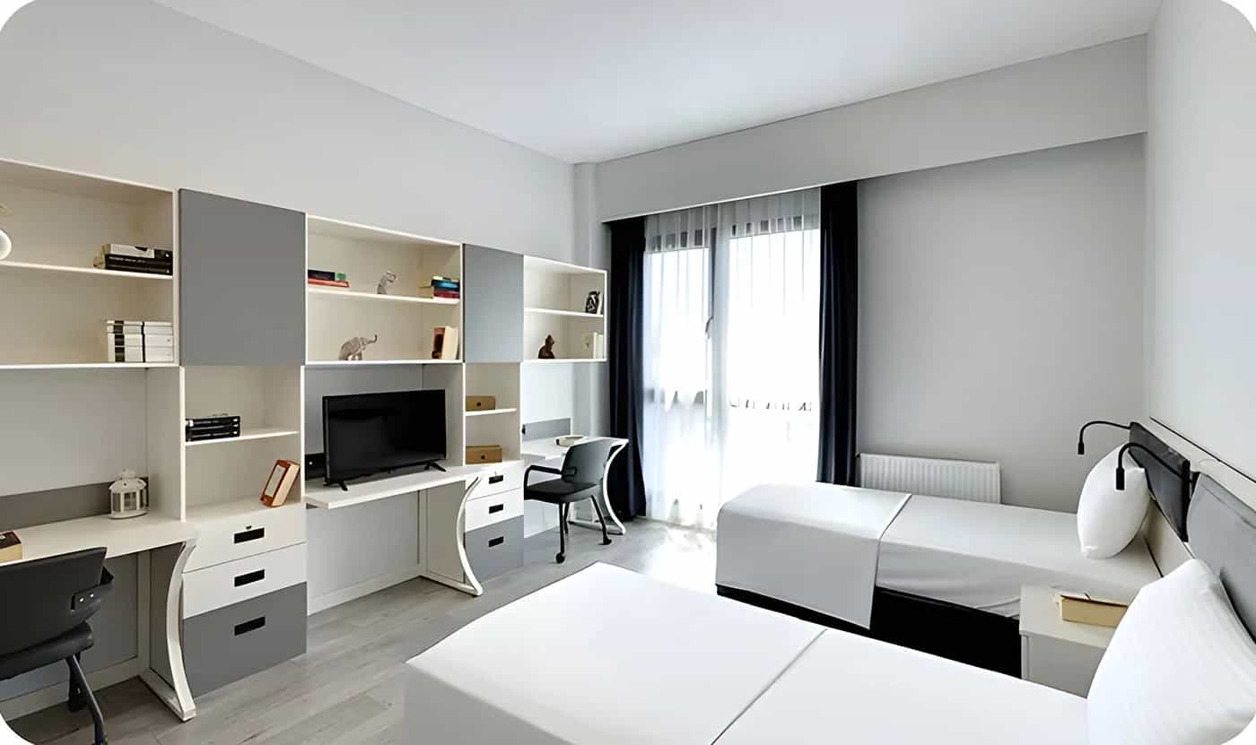 DormHouse Haliç Erkek Öğrenci Yurdu 2 Kişilik Oda