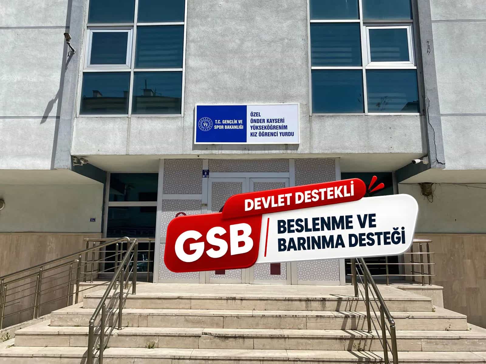 ÖNDER Kayseri Yükseköğretim Kız Öğrenci Yurdu Genel Görseller